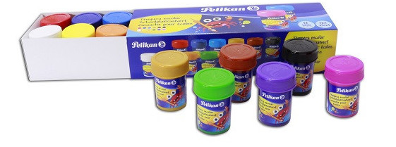 Gouache Pelikan Tempera x12